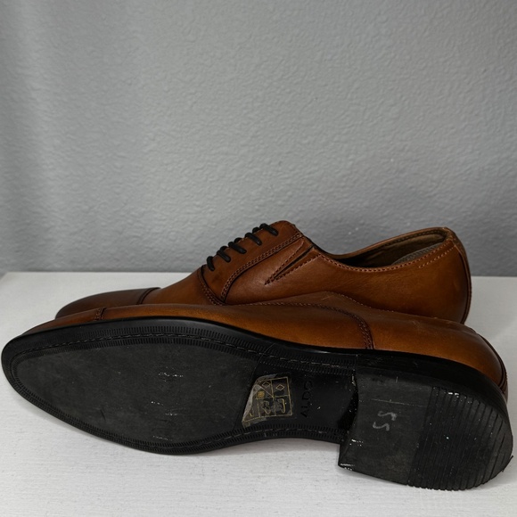 Aldo Brown Leather Oxfords main image 12
